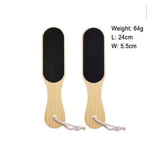 ตะไบขัดเท้าสองด้านแบบไม้ ทนทาน ใช้สำหรับขัดส้นเท้า ขจัดหนังด้าน - Product Image 3