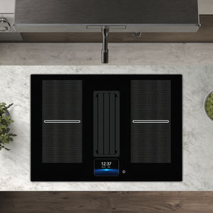 Nouveau design 2025 77cm 4 brûleurs avec plaque de cuisson à <span class=keywords><strong>induction</strong></span> intégrée Flexi Zone avec hotte aspirante - Product Image 3
