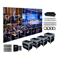 Pantalla LED de Alquiler para Video Wall P3.91 a Todo Color 4K HDR 5200CD IP65 Resistente al Agua 3840Hz para Interiores/Exteriores, Ideal para Espectáculos