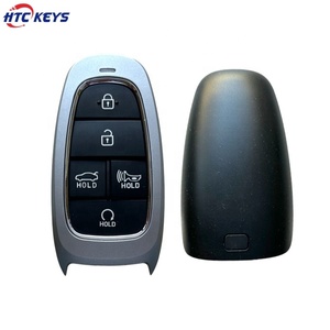 Coque de clé de voiture intelligente à 5 boutons de bonne qualité pour H-yundai, étui de clé automatique - Product Image 4