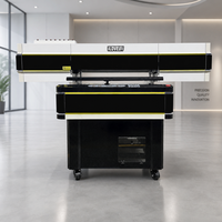 Printer UV Flatbed Komersial 9060 Pendingin Air CISS Sirkulasi Tinta Putih untuk Signage, Papan KT, Panel PVC, Logam