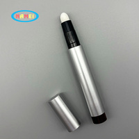 Tubo de Gel para Cejas de Plástico Vacío para Cosméticos, con Pinceles Aplicadores, Doble Extremo, Fabricante OEM Personalizado