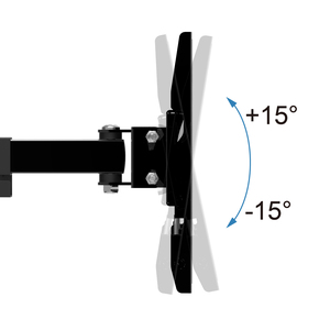 Soporte de TV de Acero con Movimiento Completo Charmount, 17-42 Pulgadas, 200x200mm, Soporte para TV de 17-42 Pulgadas - Product Image 5
