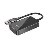 Duplicación de pantalla del adaptador CarPlay inalámbrico 2 en 1 para automóviles con caja de interconexión automática Android