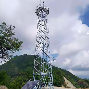 Torri di telecomunicazione a torre parabolica a <span class=keywords><strong>4</strong></span> gambe a reticolo angolare autosufficiente - Product Image 3