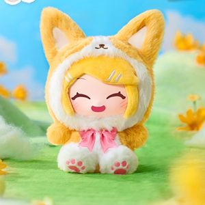 Poupée en peluche en vinyle congelé Atsune - Statues en boîte aveugle de créatures forestières mignonnes, thème de <span class=keywords><strong>film</strong></span> japonais, cadeau d'anniversaire pour enfants - Product Image 4