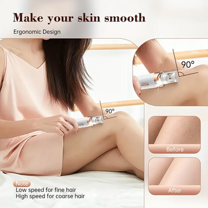 Rasoirs électriques pour femmes 2 en 1 Tondeuse Bikini Rasoirs pour le visage Épilation pour aisselles Jambes Dames Tondeuse corporelle Étanche IPX7 - Product Image 5