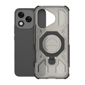 Nouvelle Arrivée Étui de Téléphone Antichoc à Protection Renforcée pour <span class=keywords><strong>Honor</strong></span> 400 Lite <span class=keywords><strong>Coque</strong></span> Arrière <span class=keywords><strong>Transparente</strong></span> de Luxe avec Anneau en Alliage Durable à 360° - Product Image 1