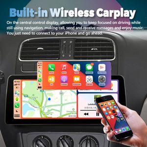 Écran QLED 12,3 pouces, lecteur vidéo Android 123Car, autoradio 2DIN, stéréo pour VW POLO 5 2008 - 2020, GPS, multimédia, Carplay, autoradio - Product Image 2