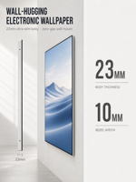 Affichage numérique LCD ultra-fin de 55 pouces, montage mural, publicité commerciale en intérieur, écran LDZ pour hôtel, commerce de détail, bureau, hôpital