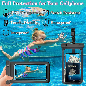 เคสโทรศัพท์กันน้ำแบบกำหนดเอง IPX8 ซองใส่โทรศัพท์มือถือกันน้ำสำหรับกิจกรรมกลางแจ้ง - Product Image 3