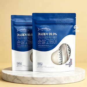 CustomGrilled Fish Slices <b>Packaging</b> <b>Bags</b> Stand Up Zipper Food <b>Packaging</b> Pouch with Premium Printing - Product Image 5