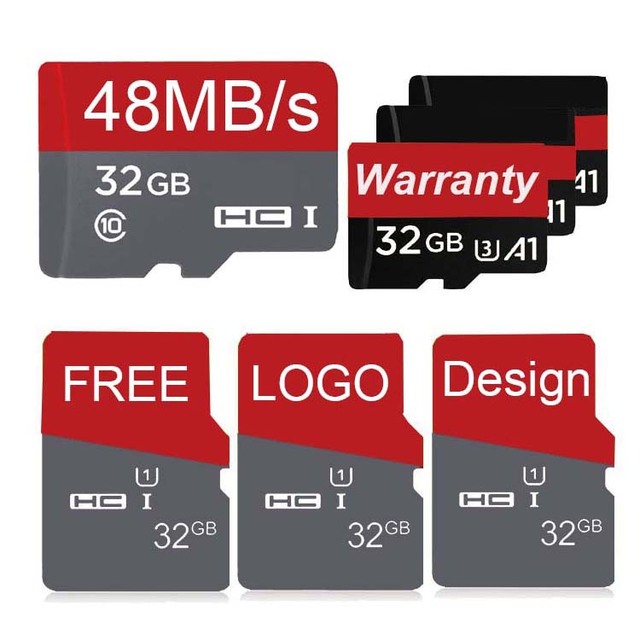 A1 ELETREE Original Custom Cartao De Memoria Class 10 Flash Micro TF 2gb 4gb 8gb 16gb 32gb 64gb 128gb 256 Gb Memory Card