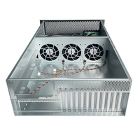 Boîtier de serveur 4U boîtier de support 12 emplacements disque dur 8 baies châssis d'échange à chaud boîtier de serveur 4U boîtier de serveur ATX facteur de forme serveur PC boîtier d'ordinateur