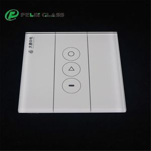 Felix Glass - High Quality Touch Ultra-Clear <b>Waterproof</b> IP67 Glass <b>Lighting</b> <b>Switch</b> Panel for Hotel Use - Product Image 4