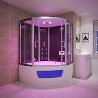 Cabine de salle de bain autonome chaude et bon marché cabine à vapeur sans cadre salles de douche style ouvert coulissant pour hôtels