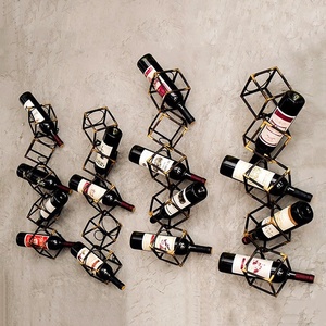tienda pared instalada metal expositor para botella de <span class=keywords><strong>vino</strong></span> <span class=keywords><strong>tinto</strong></span> - Product Image 5