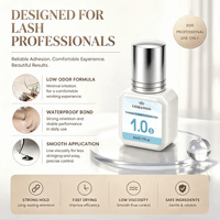 Colle liquide pour extensions de cils CoMango personnalisable, végane, sans cruauté, sans alcool, imperméable, 10ml/5ml, tenue forte, séchage rapide
