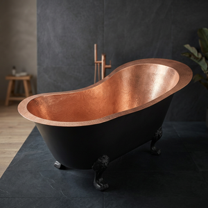 Bañera Rectangular de Lujo, Portátil, de Metal, con Patas, para Uso Doméstico - Product Image 1