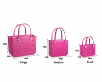 Op maat gemaakte groothandel draagbare nieuwe design tote duurzame DIY meisjes reistassen handtassen EVA tote strandtas