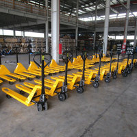 Chariot à palettes manuel DEWIN de haute qualité, 2 tonnes, avec garantie de 3 ans pour le transport