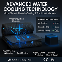 Système de refroidissement et de chauffage à base d'eau qui régule activement la température de votre lit - Matelas rafraîchissant à l'eau - Système de refroidissement de lit