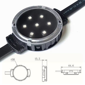 Cpl-F50 Lumière de course extérieure couleur Dmx512 Rgb Source de lumière ponctuelle pour l'éclairage des bâtiments, des ponts et du tourisme culturel - Product Image 2