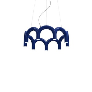 Thụy Điển sáng tạo hình chữ U phòng khách Đèn chùm phòng ăn phòng ngủ đơn giản tường nghệ thuật đèn nghệ thuật phòng khách nền - Product Image 1