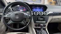 Reproductor Android de Pantalla Dual de 24.6 Pulgadas para Mercedes Benz Clase C W204 2011-2014, Radio de Auto, Estéreo, Multimedia, DSP, Carplay