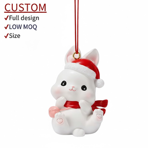 Décorations de Noël en résine personnalisées, ornements en vrac stratégiques pour une visibilité commerciale et en détail accrue - Product Image 1