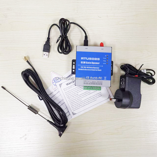 Smart Rtu5025 4G/Gprs/Gsm Access Control Relay Switch Gate Opener