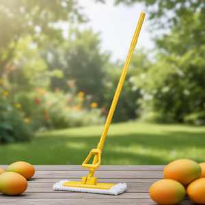 Manche de balai Mango Alu Pro Jaune 140 cm HACCP - Product Image 3