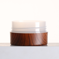 Pot cosmétique double couche en PP 100g 120g avec couvercle en bois pour emballage de soins de la peau – Fournisseur