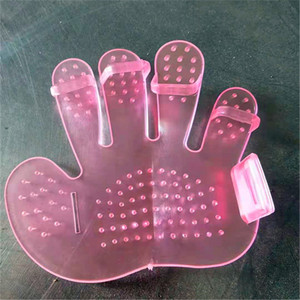 Cepillo de Cinco Dedos para Mascotas, Peine de Masaje para Perros Multicolor, Herramienta de Baño de Plástico - Product Image 3