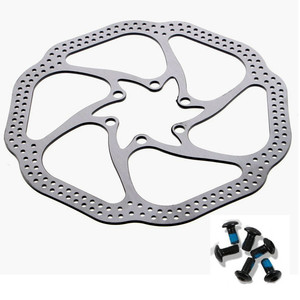 Rotor de frein à disque 160 mm en acier inoxydable, composant de frein de vélo résistant à la rouille - Product Image 4
