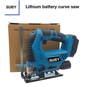 배터리 전원이있는 휴대용 무선 DIY 전기 목재 곡선 톱 기계 가변 속도 왕복 톱 - Product Image 2