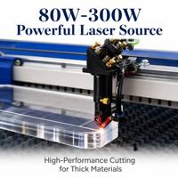Machine à laser CO2 1325 150W 180W, découpeuse laser CNC Ruida pour bois, acrylique, MDF, graveur industriel grand format