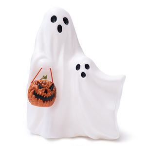 Fantôme d'Halloween Lumineux avec Lanterne Citrouille – Décoration Créative et Effrayante pour Table de Fête – Ornement Festif pour la Maison - Product Image 2