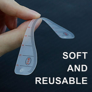 Nouveau kit de gabarits et règles pour la micropigmentation du <span class=keywords><strong>cuir</strong></span> <span class=keywords><strong>chevelu</strong></span>, outils de mesure et de cartographie avec plusieurs formes pour SMP - Product Image 6