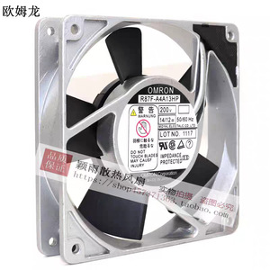 Ventilateur de ventilation Omron R87F A4A13HP 200V AC, moteur métallique, ventilateur de refroidissement industriel fabriqué au Japon - Product Image 1