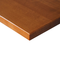 Bloc de boucher de table basse en bois de hêtre massif couleur cerise moderne et durable pour les meubles de salon à la maison