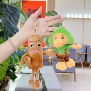 Brainrot Tung Tung Tung Sahur American Ai Mythical Beast Porte-clés figurine en bois en peluche - Product Image 4