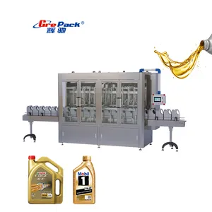 Full Automatic Car Lubricant Oil Filling capping Brake Oil Plastic Bottle Filling Machine