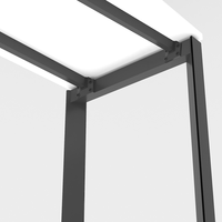 Bureau d'angle en L personnalisé et durable, moderne, blanc, avec pieds en métal noir, facile à assembler, poste de travail pour bureau à domicile