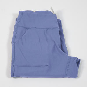 योग कसरत जॉगर पैंट ठोस प्लस आकार स्पैन्डेक्स/कपास त्वरित शुष्क स्लिट ढीली फिट फैशन आकस्मिक शैली - Product Image 6