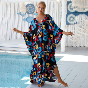 <span class=keywords><strong>Blusa</strong></span> encubierta para mujer, vestidos camiseros <span class=keywords><strong>con</strong></span> botones, Tops <span class=keywords><strong>de</strong></span> puntos suizos, traje <span class=keywords><strong>de</strong></span> baño creativo <span class=keywords><strong>con</strong></span> cuello en V profundo, ropa <span class=keywords><strong>de</strong></span> playa Sexy - Product Image 2