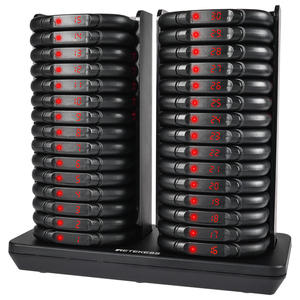 Système de gestion de commande de restaurant sans fil anti-basculement, empilable, anti-débordement, avec rappel de sortie de portée, alarme, 30 pagers TD186 - Product Image 3