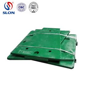 뜨거운 판매 Mn18Cr2 Mn13Cr2 쇄석기 예비 부품 뺨 턱 플레이트 좋은 품질 - Product Image 6