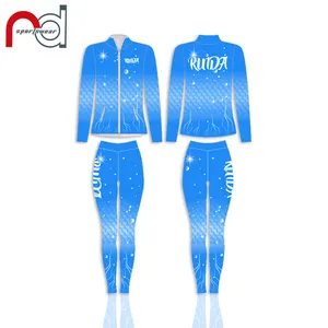 Nhà Sản Xuất Tùy Chỉnh Teamwear Chạy Thể Thao Theo Dõi Phù Hợp Với Thăng Hoa Warm Up Cô Gái Theo Dõi Phù Hợp Với