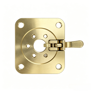 Custom CNC Machining Brass <b>Washer</b> Turning Milling Components OEM Precision <b>Copper</b> Parts Fabrication Service for Machining - Product Image 2